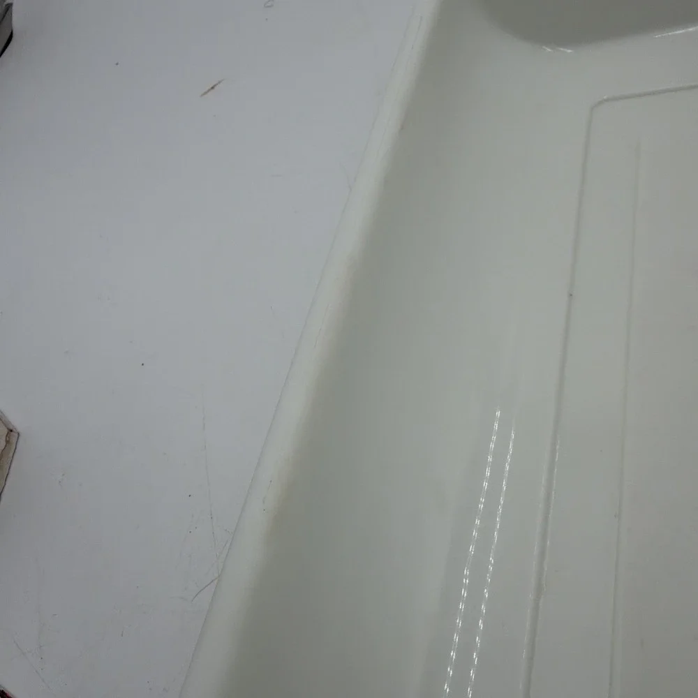 New Vintage Rubbermaid Kitchen Sink Dish Drying Rack Drainer Tray White 215G